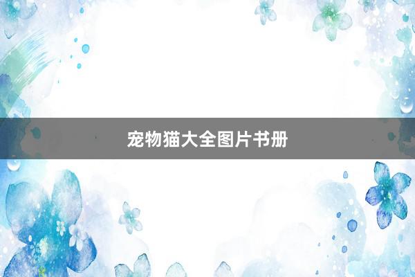 宠物猫大全图片书册